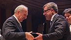 OeNB-Gouverneur Ewald Nowotny erhält den Lamfalussy-Preis der ungarischen Notenbank