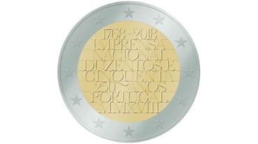 EUR commemorative coin 2018 – Portugal