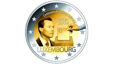 2 euro coin luxembourg
