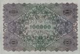 100.000 Kronen 1922 - Rückseite
