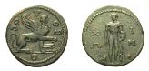Obol, Chios, 68–117 n. Chr., Bronze